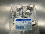(10) Pisco PC1/2-02 Pneumatic Fitting Stainless 1/4" Npt X 1/2" Tube. Fixed Price $19.00.
