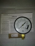 Ametek , Vacuum Gauge 3 1/2" Round Black In Color New Old Stock. Fixed Price $26.00.