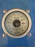 Wallace & Tiernan Absolute Pressure Gauge 0-120" Mercury FA160 Burton Test 2063. Fixed Price $500.00.