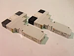 (2) Smc VQ1A01N-5B Air Solenoid Valves, Port. Fixed Price $40.00.