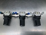 (3) Smc AR2000-01 Pneumatic Regulators. Fixed Price $19.50.
