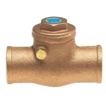 Milwaukee Valve UP1509 3/4" Sweat Low Lead Bronze Spring Check. Fixed Price $103.99.