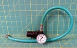 Dixon GC620 Gauge 1/2" Face, 1/8" Center Back Mount W/tubing Attached. Fixed Price $20.00.