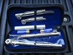 Laryngoscope Set Of Blades, 1 Handle & Carrying Case Emt Intubation Kit Ems. Fixed Price $34.62.