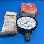 Marsh Pressure Gauge 0-160 Psi J4852 2.5 1/4"BM Kpa New Nos Usa Made. Fixed Price $49.95.