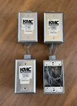 Kmc Controls, Ste 1251 Kreuter Enclosures (4 Bases With Varying Included Parts). Fixed Price $75.00.