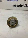 Lenz Brass Panel Mount Pressure Gauge 7 Bar / 100 Psi Liquid Filled O-518. Fixed Price $30.00.