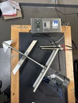 Industrial Drum Mixer Agitator Gear Motor Stainless Steel Shaft W/ Heated Ctrl. Fixed Price $250.00.