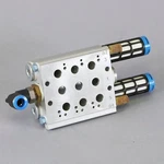 Festo PRS-ME-1/8-3 #33477 3-POSITION Valve Manifold W/ Silencers Low Hours. Fixed Price $69.00.