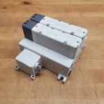 Smc Pneumatic Assembly, VQC5201-51 Valve, VV5QC51-0204TSD0, VVQ1000W-130A-1. Fixed Price $252.69.