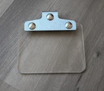 Stainless Eye Shield 5/16" Rod Mount Baldor Compatible Made Usa. Fixed Price $22.00.