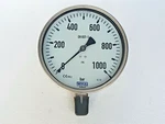 Wika 232.50 Pressure Gauge 1000 Bar, 1/2" Npt, 6" Dial, Bourdon Tube, 316L # New. Fixed Price $145.00.