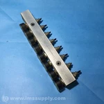 Numatics 9 Outlet Aluminum Manifold 1265. Fixed Price $13.10.