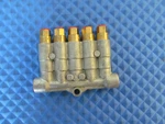 New Vogel Lubrication W/5 0.1 Metering Valves R355-551 355Y Distribution. Fixed Price $68.00.