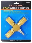 3 Way Air Coupler Snap Quick Release Fitting Hose Line Manifold Connector. Fixed Price $18.39.