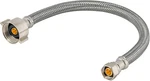 9 Inch Flexible Toilet Connector, 7/8 Ballcock 3/8 Compression, Stai. Fixed Price $16.99.