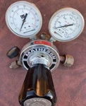 Used Matheson 8-350 Cga Laboratory Gas Regulator. Fixed Price $39.95.