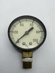 Vinyage Ashcroft 0-100 Pressure Gauge 2 Face 1850. Fixed Price $22.95.