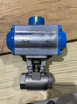 Jamesbury VPVL-051-DA-BC High Performance Actuator W/ New 3/4" Ball Valve. Fixed Price $150.00.