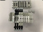 Aventics Pneumatic Manifold Base 122B W/valves And Io 240-235 240-213. Fixed Price $99.00.