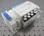 C199070 Smc Valve Manifold (8) SY3300 Solenoids, EX260-SIL1 Io-link Interface. Fixed Price $150.00.