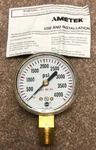 New Ametek Usg Model P601K Compressed Gas Gauge Part #143403A.. Fixed Price $19.99.