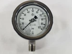 Mcdaniel Controls Inc Silver 316 Ss Tube And Socket Gauge 0-100 Psi. Fixed Price $47.76.