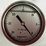 Ashcroft Industrial Duralife Gauge 35 1009 Swl 02B. Fixed Price $40.00.
