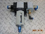 Festo LF-M2-G3/8-ES Filter With FRM-M2-G1/2 Branch Module. Fixed Price $75.00.