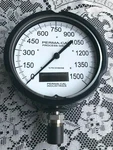 Perma-cal Process Gauge 121TID12A23-N /10 Psi Divisions 0-1500 Black. Fixed Price $10.80.