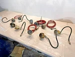 Set Of 10 Cat 3508 Generator Murphy Temperature And Pressure Swichgages Oem. Fixed Price $308.00.