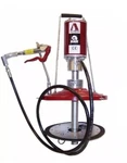 Alemite Portable Air Grease Dispenser Ram Pump 5 Gallon With Hose Cover Valve. Fixed Price $699.95.
