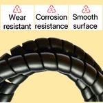 Spiral Wrap Hose Cable Protector Safe 1.25" Od X 20 Pre-cut Lengths Wear. Fixed Price $31.90.