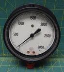 Acco Helicoid Pressure Gauge 4 1/2" 3000 Psi Lower Npt Connection. Fixed Price $75.00.