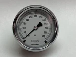 NOSHOK,0-600 Psi,fluid-filled Brass Pressure Gauge. Fixed Price $38.00.