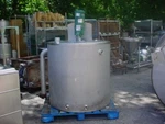 245 Gallon Stainless Steel Tank Flat Bottom With Lightnin Mixer. Fixed Price $1500.00.