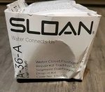 Sloan 3301036 A-36-A 4.5 Gpf Water Closet Flushometer Drop-in Repair Kit E8. Fixed Price $19.99.