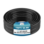 Utah Pneumatic 1/4 Dot Air Line - 0.25" Od, 100 Feet Nylon Hose, Approved For.... Fixed Price $55.53.