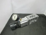 Festo LR-ZP-A-D-2 Pressure Regulator 35970W/ Wika Gauge Tested. Fixed Price $69.00.