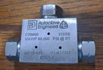 Parker CT6660 Autoclave Engineers Tee Coupling Mawp 60,000 Psi 316SS. Fixed Price $49.95.