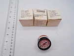 Grainger 5WZ12 1-1/2" Pressure Gauge, 1/8" Npt Cbm 600PSI Lot Of 3 Nib **46. Fixed Price $34.00.
