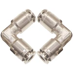 2 Pcs Pneumatic Push To Connect Fittings Elbow 3/8X3/8 Inch Tube Od Nickel. Fixed Price $15.30.