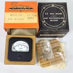 Simpson Model 157 Meter Gauge Ac 0-5 Amps Cat. #9390 Nos T621. Fixed Price $22.95.