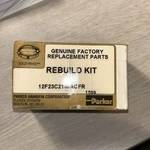 Parker Fluid Control 12F23C2148ACFR 3/4"VALVE Repair Kit. Fixed Price $169.00.