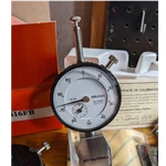 Mitutoyo Dial Indicator No. 2416F U.s.a. Calibration Certificate & Accessories. Fixed Price $69.00.
