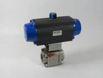 Challenger Valve 085SR12B Pneumatic Actuator C/w 1-1/2" Used. Fixed Price $199.99.