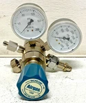 Airgas Lp Y12-244D Analytical Two-stage Plated Brass Regulator 3500 Psi Max. Fixed Price $75.00.