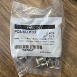 Pisco PC5/32-U10U Pneumatic Push-in Fitting Tube X 4MM Bag Of New SP11. Fixed Price $17.99.