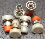 (lot Of 2) Weatherhead 500025-8S 1/2" Code 61 Flange X Jic Adapter Nos. Fixed Price $23.00.