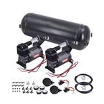 3 Gallon Tank With 150PSI Compressor 2PCS For Suspension/air Ride/bag.... Fixed Price $233.69.
